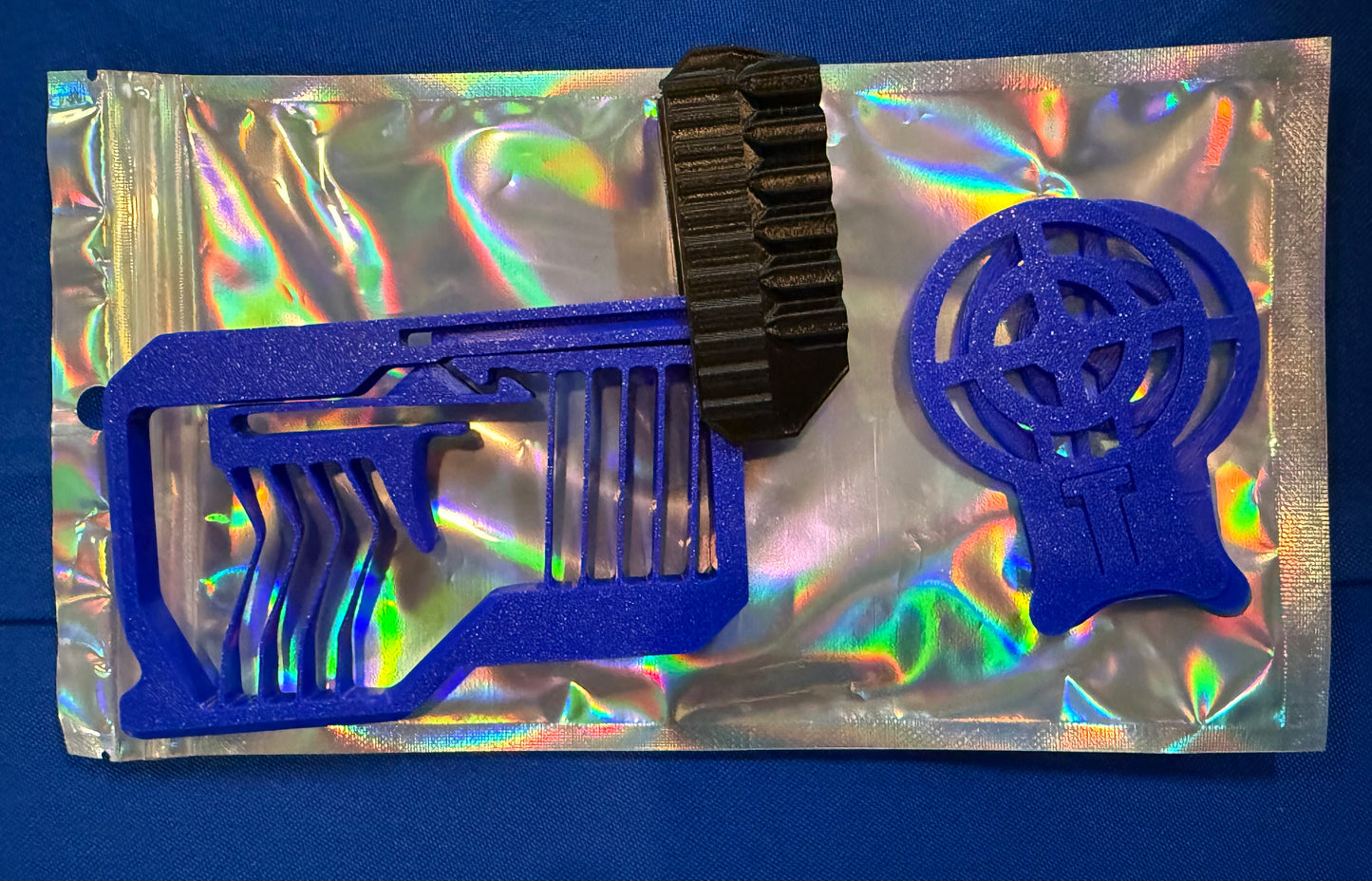 Toy 6 Shot Blaster Toy Gun Blue