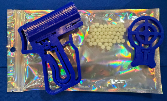 Toy BB Shooter High Capacity Toy Gun Blue